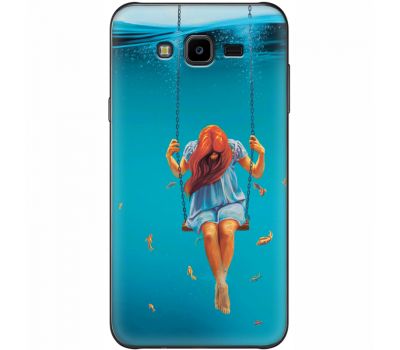 Силіконовий чохол BoxFace Samsung J700H Galaxy J7 Girl In The Sea (24496-up2387)