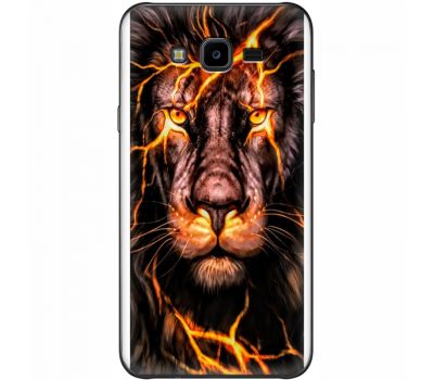 Силіконовий чохол BoxFace Samsung J700H Galaxy J7 Fire Lion (24496-up2437)