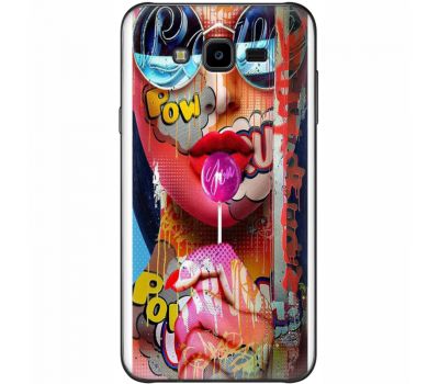 Силіконовий чохол BoxFace Samsung J700H Galaxy J7 Colorful Girl (24496-up2443)