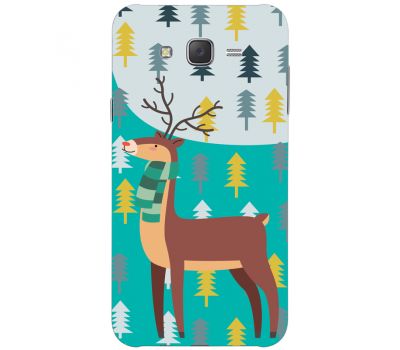 Силіконовий чохол BoxFace Samsung J500H Galaxy J5 Foresty Deer (25242-up2247)