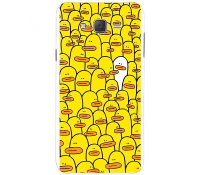 Силіконовий чохол BoxFace Samsung J500H Galaxy J5 Yellow Ducklings (25242-up2428)
