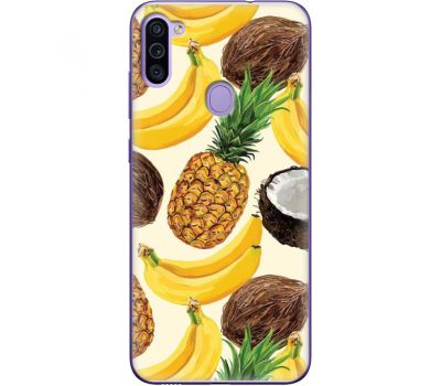 Силіконовий чохол BoxFace Samsung M115 Galaxy M11 Tropical Fruits (39780-up2417)