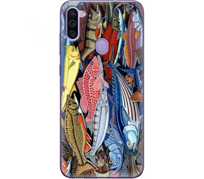 Силіконовий чохол BoxFace Samsung M115 Galaxy M11 Sea Fish (39780-up2419)