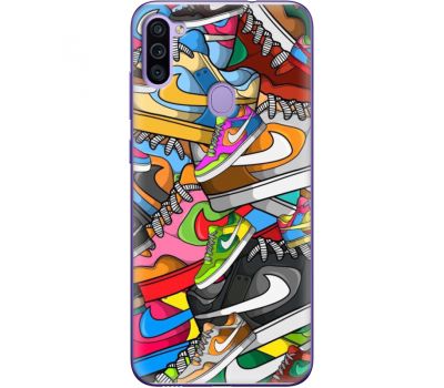 Силіконовий чохол BoxFace Samsung M115 Galaxy M11 Sneakers (39780-up2423)