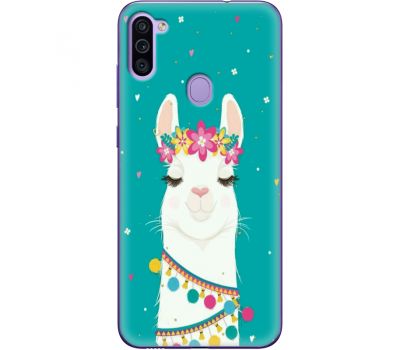 Силіконовий чохол BoxFace Samsung M115 Galaxy M11 Cold Llama (39780-up2435)