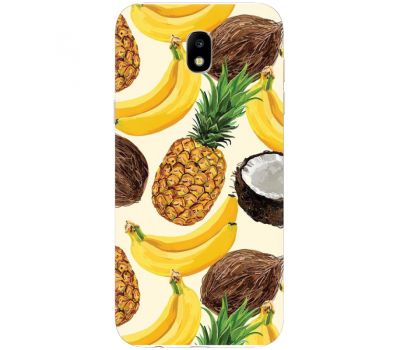 Силіконовий чохол BoxFace Samsung J730 Galaxy J7 2017 Tropical Fruits (30576-up2417)