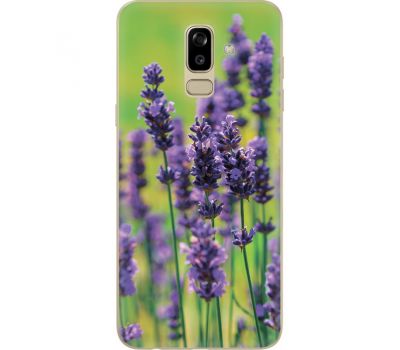 Силіконовий чохол BoxFace Samsung J810 Galaxy J8 2018 Green Lavender (34856-up2245)