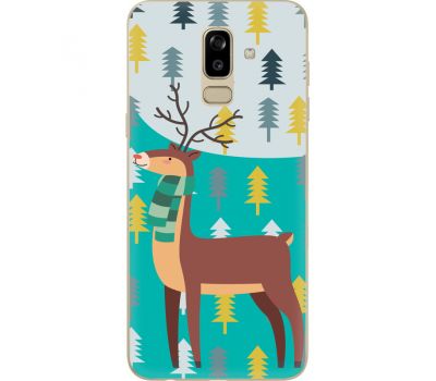 Силіконовий чохол BoxFace Samsung J810 Galaxy J8 2018 Foresty Deer (34856-up2247)