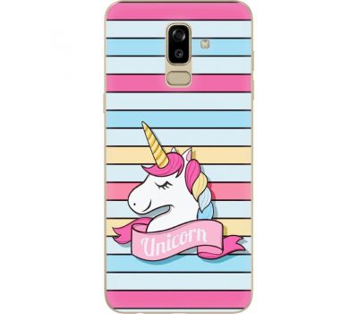 Силіконовий чохол BoxFace Samsung J810 Galaxy J8 2018 Unicorn (34856-up2401)