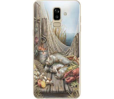 Силіконовий чохол BoxFace Samsung J810 Galaxy J8 2018 Удачная рыбалка (34856-up2418)