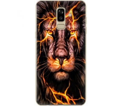 Силіконовий чохол BoxFace Samsung J810 Galaxy J8 2018 Fire Lion (34856-up2437)