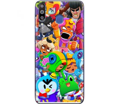 Силіконовий чохол BoxFace Samsung M305 Galaxy M30 friends brawl stars (36973-up2403)