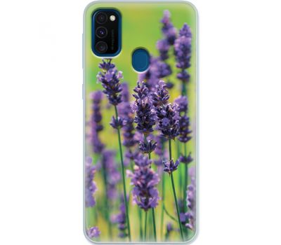 Силіконовий чохол BoxFace Samsung M307 Galaxy M30s Green Lavender (38209-up2245)