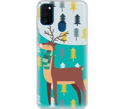 Силіконовий чохол BoxFace Samsung M215 Galaxy M21 Foresty Deer (39465-up2247)