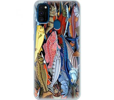 Силіконовий чохол BoxFace Samsung M215 Galaxy M21 Sea Fish (39465-up2419)