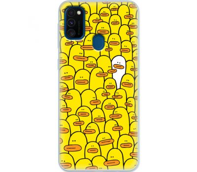 Силіконовий чохол BoxFace Samsung M215 Galaxy M21 Yellow Ducklings (39465-up2428)