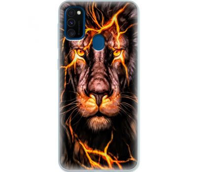 Силіконовий чохол BoxFace Samsung M215 Galaxy M21 Fire Lion (39465-up2437)