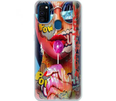 Силіконовий чохол BoxFace Samsung M215 Galaxy M21 Colorful Girl (39465-up2443)