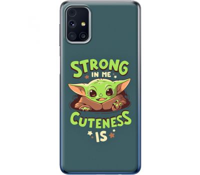 Силіконовий чохол BoxFace Samsung M317 Galaxy M31s Strong in me Cuteness is (40942-up2337)