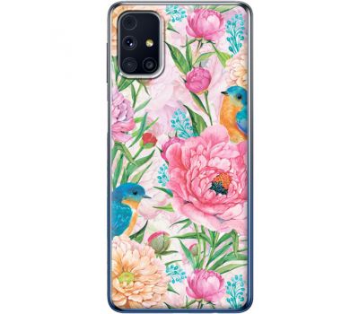 Силіконовий чохол BoxFace Samsung M317 Galaxy M31s Birds in Flowers (40942-up2374)