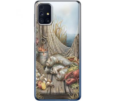 Силіконовий чохол BoxFace Samsung M317 Galaxy M31s Удачная рыбалка (40942-up2418)