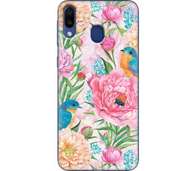 Силіконовий чохол BoxFace Samsung M205 Galaxy M20 Birds in Flowers (36205-up2374)