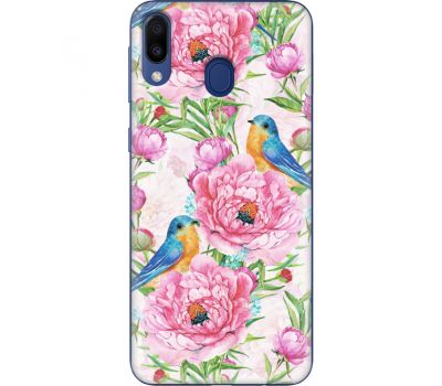 Силіконовий чохол BoxFace Samsung M205 Galaxy M20 Birds and Flowers (36205-up2376)