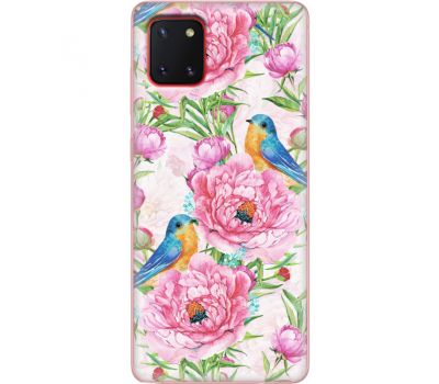 Силіконовий чохол BoxFace Samsung N770 Galaxy Note 10 Lite Birds and Flowers (38845-up2376)