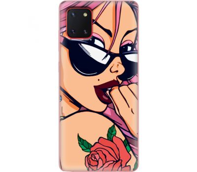 Силіконовий чохол BoxFace Samsung N770 Galaxy Note 10 Lite Pink Girl (38845-up2388)
