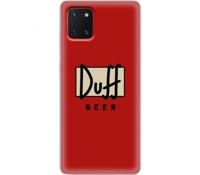 Силіконовий чохол BoxFace Samsung N770 Galaxy Note 10 Lite Duff beer (38845-up2427)