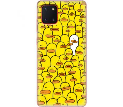 Силіконовий чохол BoxFace Samsung N770 Galaxy Note 10 Lite Yellow Ducklings (38845-up2428)