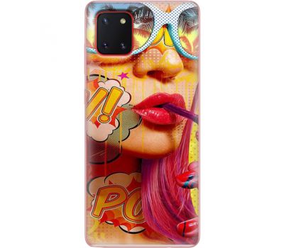 Силіконовий чохол BoxFace Samsung N770 Galaxy Note 10 Lite Yellow Girl Pop Art (38845-up2442)