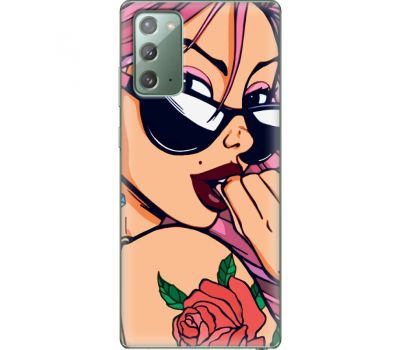 Силіконовий чохол BoxFace Samsung N980 Galaxy Note 20 Pink Girl (40568-up2388)