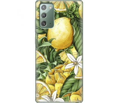 Силіконовий чохол BoxFace Samsung N980 Galaxy Note 20 Lemon Pattern (40568-up2415)