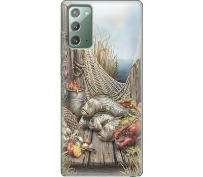 Силіконовий чохол BoxFace Samsung N980 Galaxy Note 20 Удачная рыбалка (40568-up2418)