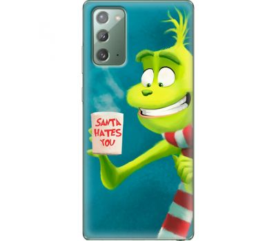 Силіконовий чохол BoxFace Samsung N980 Galaxy Note 20 Santa Hates You (40568-up2449)