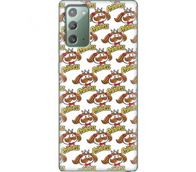 Силіконовий чохол BoxFace Samsung N980 Galaxy Note 20 Pringles Princess (40568-up2450)
