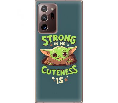 Силіконовий чохол BoxFace Samsung N985 Galaxy Note 20 Ultra Strong in me Cuteness is (40573-up2337)