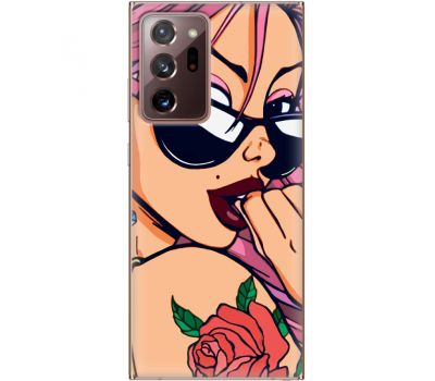 Силіконовий чохол BoxFace Samsung N985 Galaxy Note 20 Ultra Pink Girl (40573-up2388)