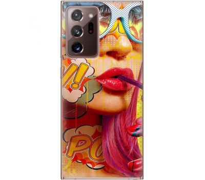 Силіконовий чохол BoxFace Samsung N985 Galaxy Note 20 Ultra Yellow Girl Pop Art (40573-up2442)