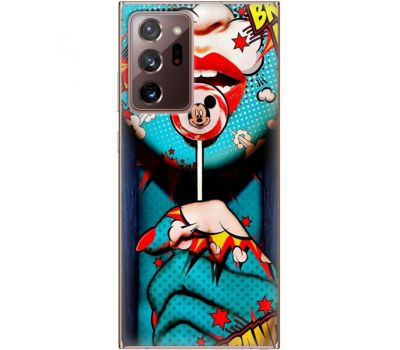 Силіконовий чохол BoxFace Samsung N985 Galaxy Note 20 Ultra Girl Pop Art (40573-up2444)