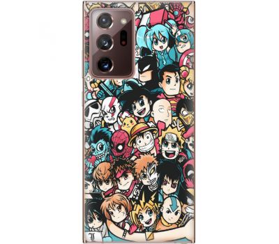 Силіконовий чохол BoxFace Samsung N985 Galaxy Note 20 Ultra Anime Stickers (40573-up2458)