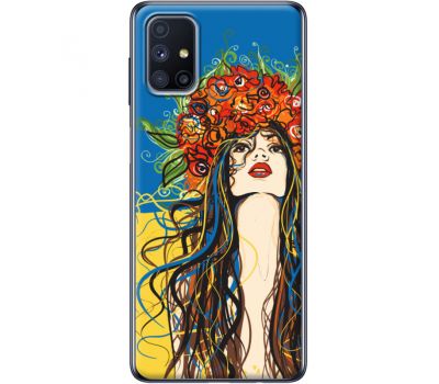 Силіконовий чохол BoxFace Samsung M515 Galaxy M51 Ukraine Girl (40937-up2373)