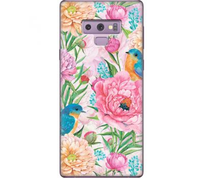 Силіконовий чохол BoxFace Samsung N960 Galaxy Note 9 Birds in Flowers (34914-up2374)