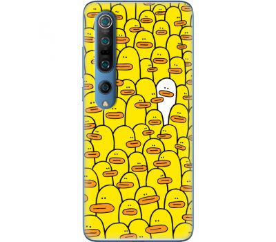 Силіконовий чохол BoxFace Xiaomi Mi 10 Pro Yellow Ducklings (39437-up2428)