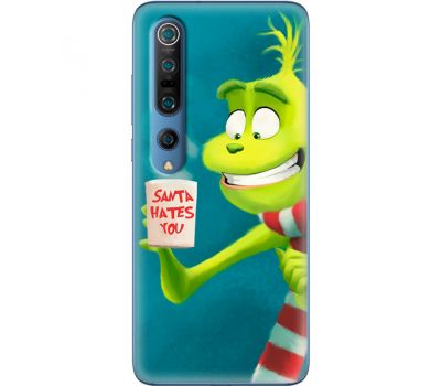 Силіконовий чохол BoxFace Xiaomi Mi 10 Pro Santa Hates You (39437-up2449)