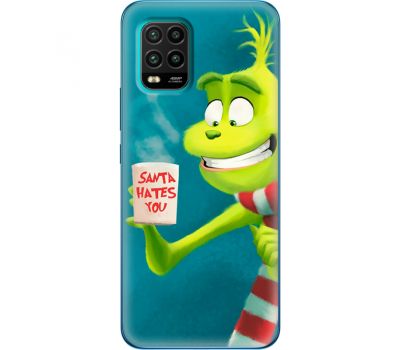 Силіконовий чохол BoxFace Xiaomi Mi 10 Lite Santa Hates You (39438-up2449)