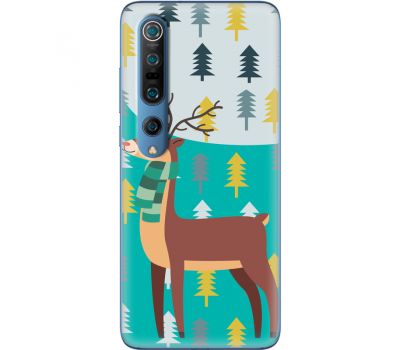 Силіконовий чохол BoxFace Xiaomi Mi 10 Pro Foresty Deer (39437-up2247)