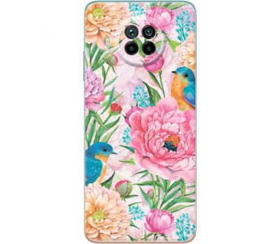Силіконовий чохол BoxFace Xiaomi Mi 10T Lite Birds in Flowers (41336-up2374)