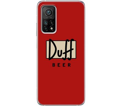 Силіконовий чохол BoxFace Xiaomi Mi 10T/ Mi 10T Pro Duff beer (41069-up2427)